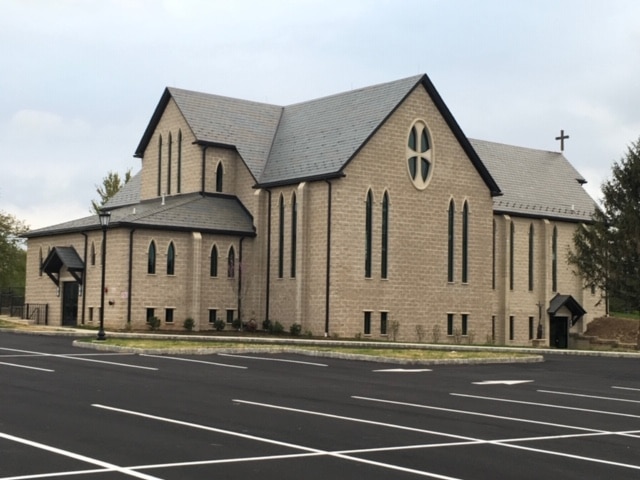 commercial masonry project for a church in franklin nj